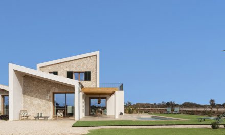Son Llaneres, nueva vivienda realizada por el arquitecto Jaime Salvá en Campos (Mallorca)